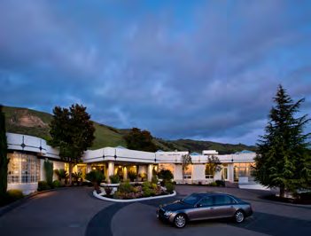 The MC Hammer estate in Fremont at dusk