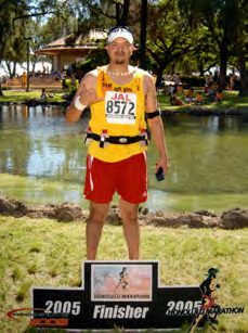 2005 Honolulu Marathon finisher
