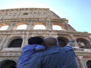 Showing my son Rome